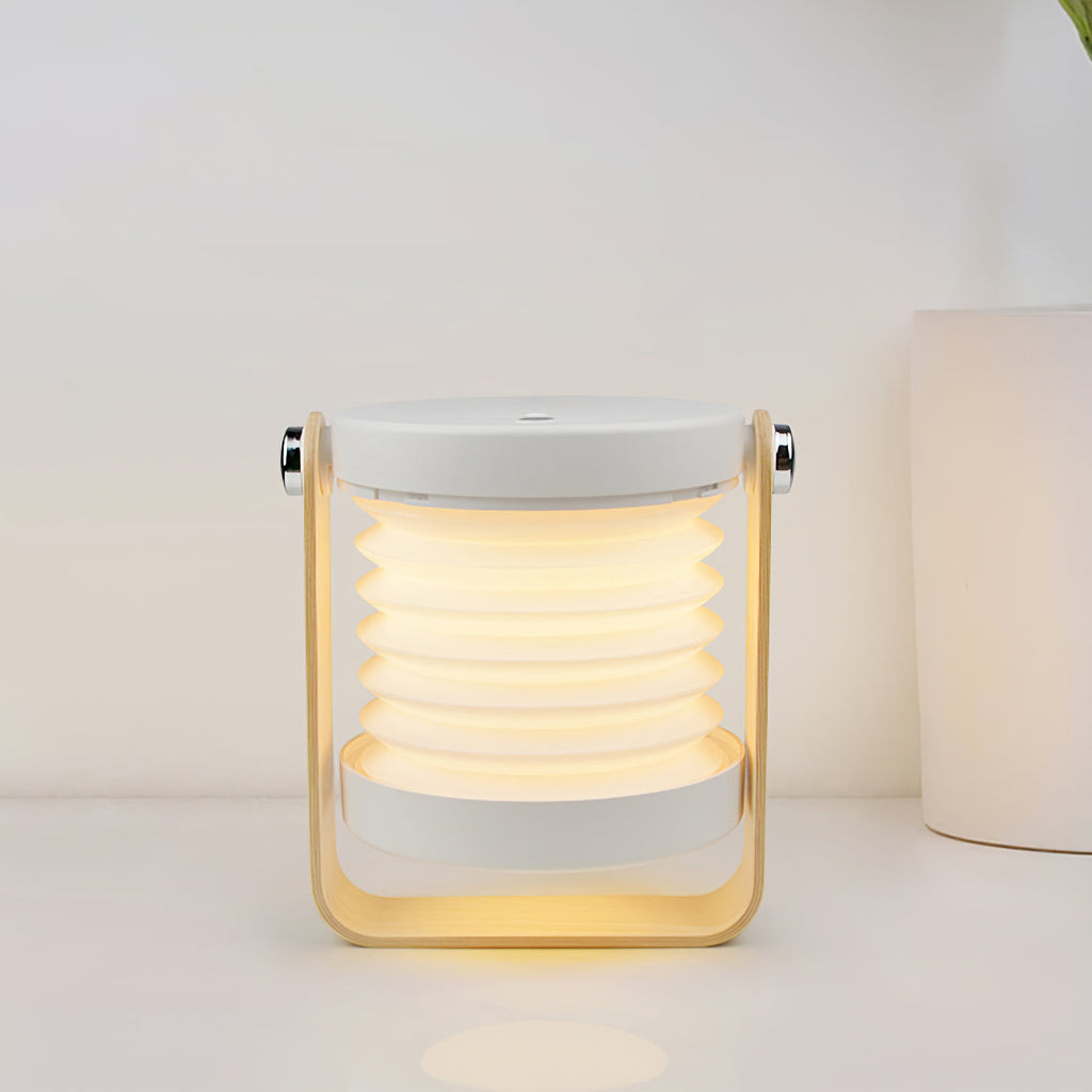 GlowHaven Honeycomb Portable Table Lamp With Cozy Glow | Temsk