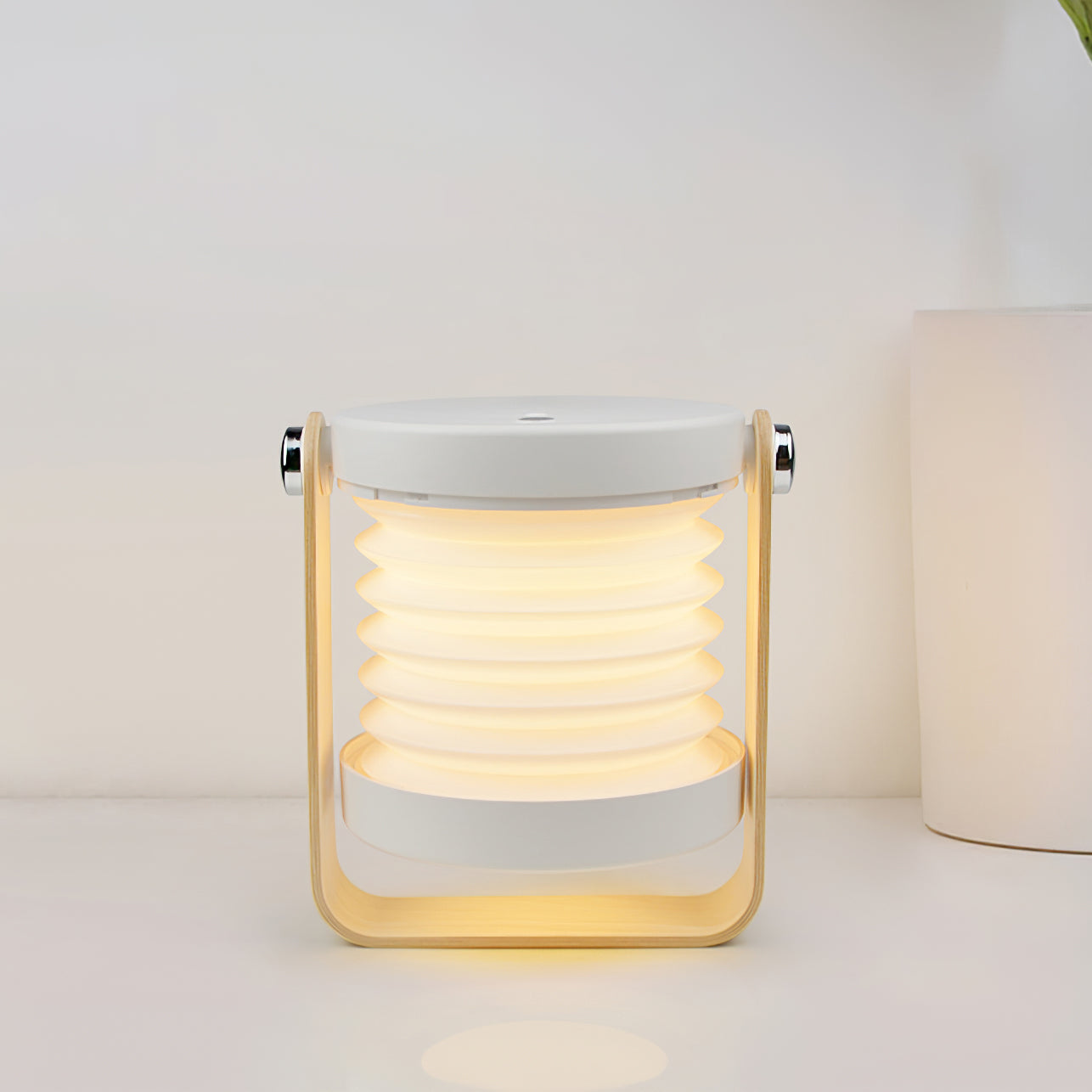 GlowHaven Honeycomb Portable Table Lamp With Cozy Glow | Temsk