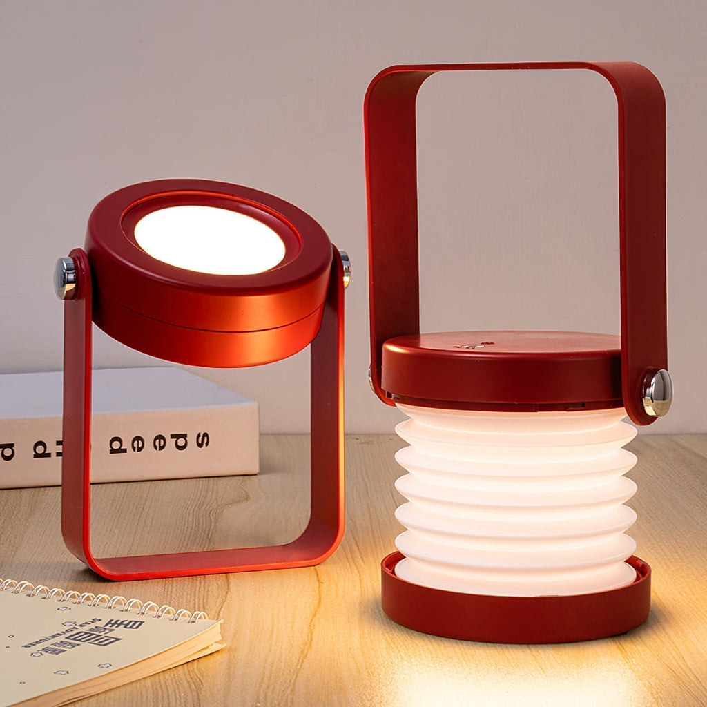 GlowHaven Honeycomb Portable Table Lamp With Cozy Glow | Temsk