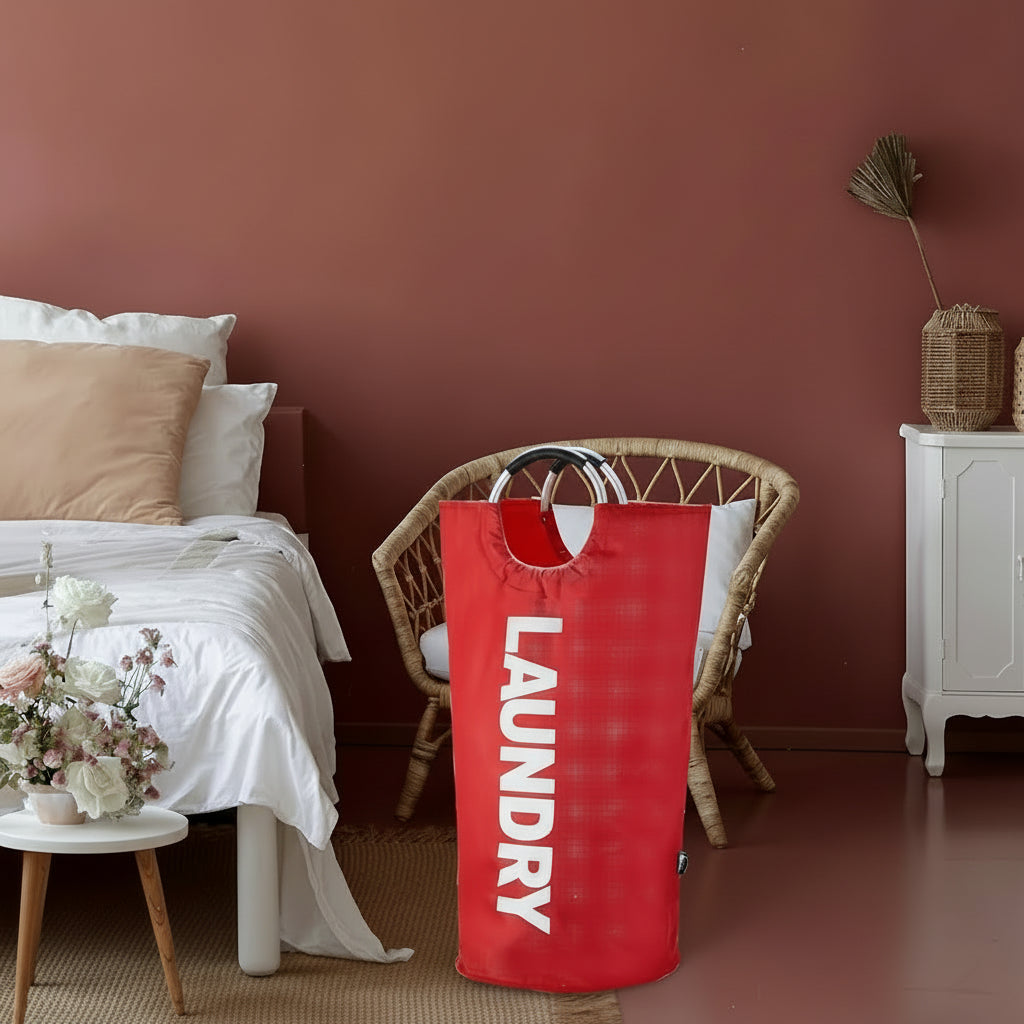 Large Foldable Laundry Hamper With Waterproof Fabric | Temsk