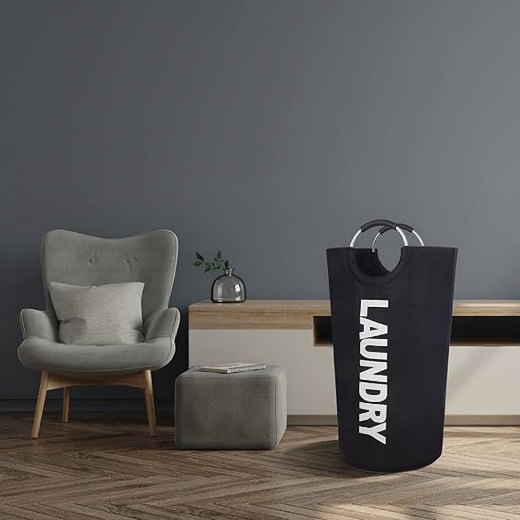 Large Foldable Laundry Hamper With Waterproof Fabric | Temsk