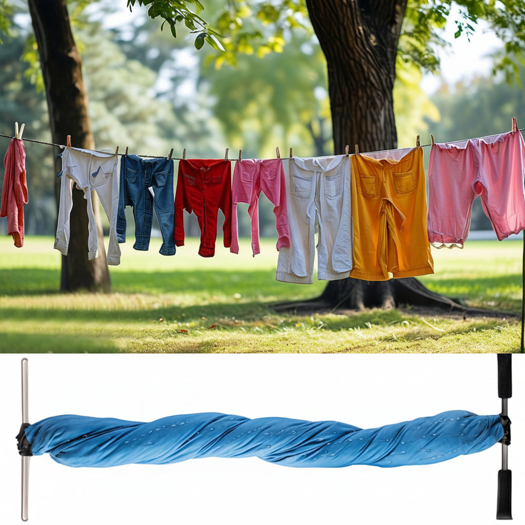 Portable Manual Clothes Wringer For Quick Water Removal | Temsk
