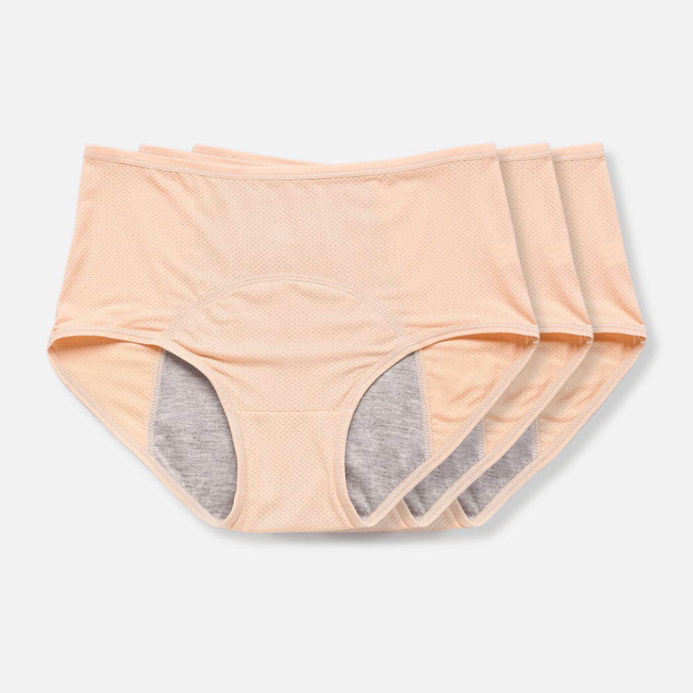 Damen-Slip mit strukturierter Auslaufschutz-Design | Temsk