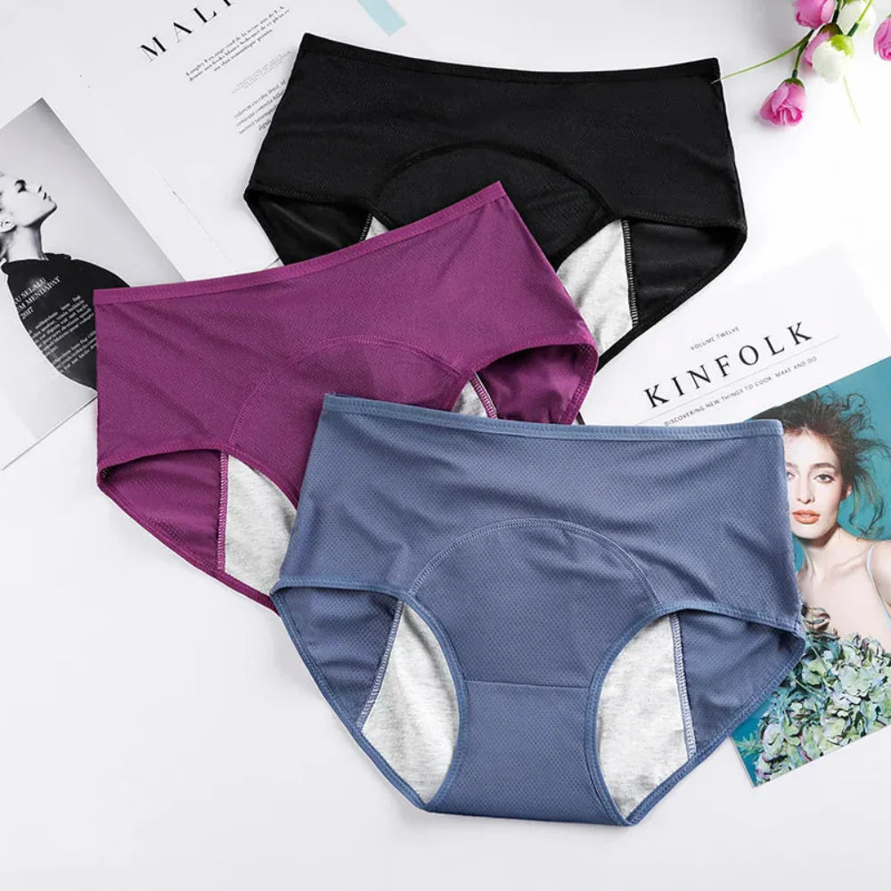 Damen-Slip mit strukturierter Auslaufschutz-Design | Temsk