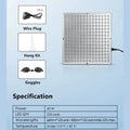 LumaGlow Infrared Light Therapy Panel for Skin Rejuvenation and Relaxation | Temsk