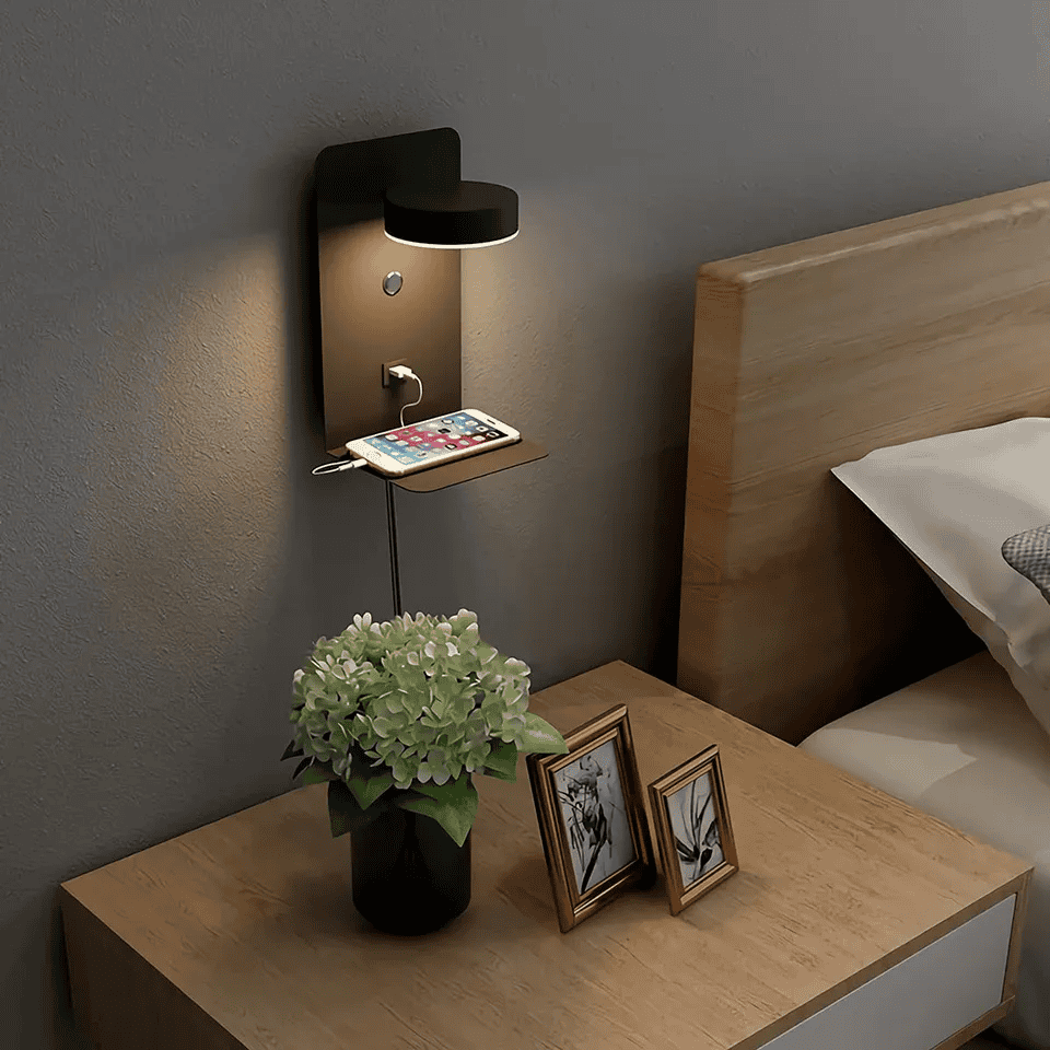 NovaNest Cozy Bedside Lamp With Warm Glow Lighting | Temsk