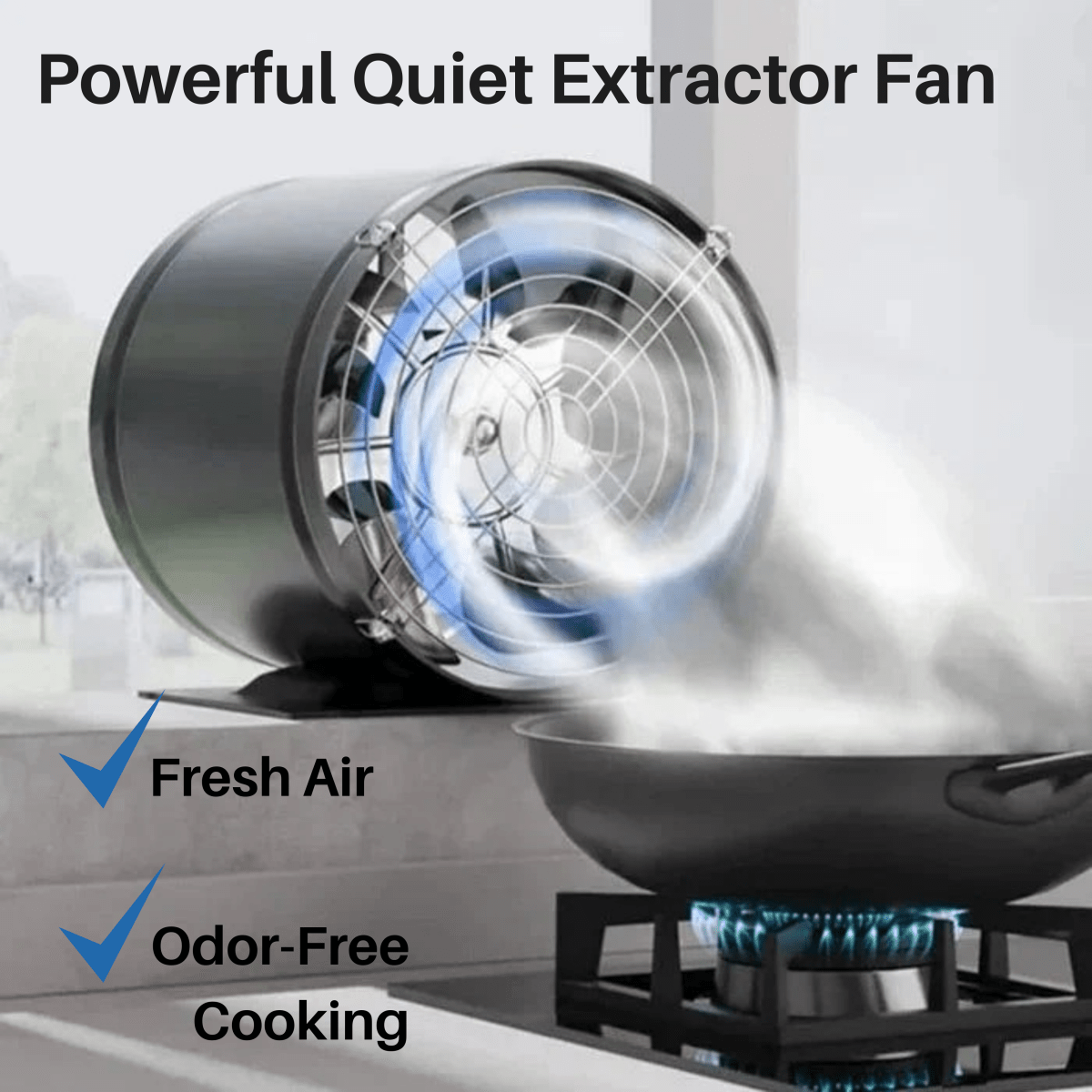 AeroFlow Powerful Extractor Fan For Fresh Indoor Air | Temsk