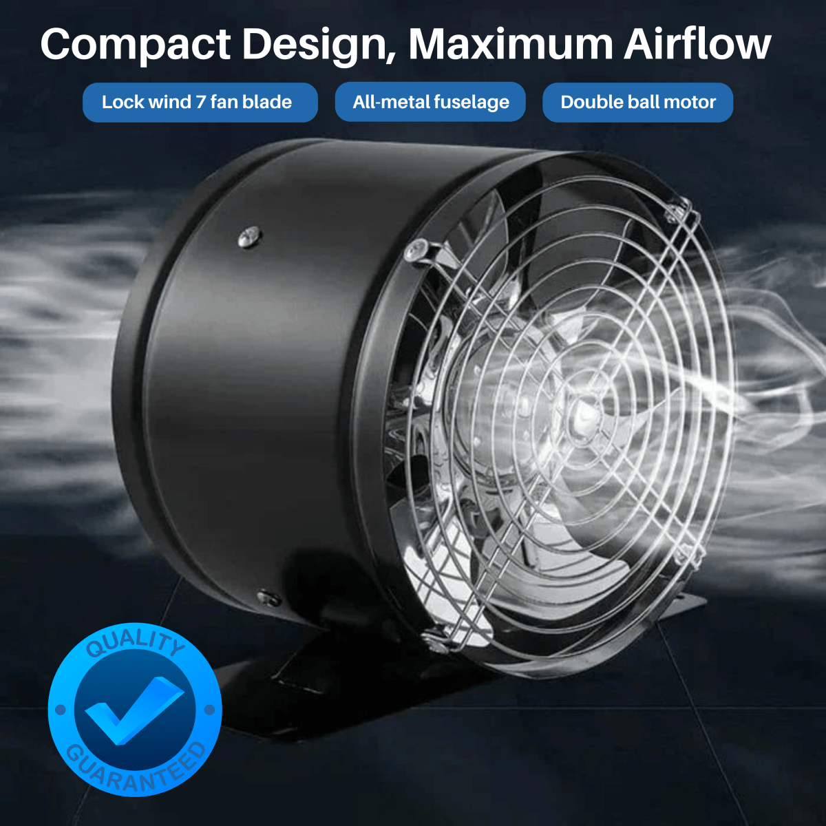 AeroFlow Powerful Extractor Fan For Fresh Indoor Air | Temsk
