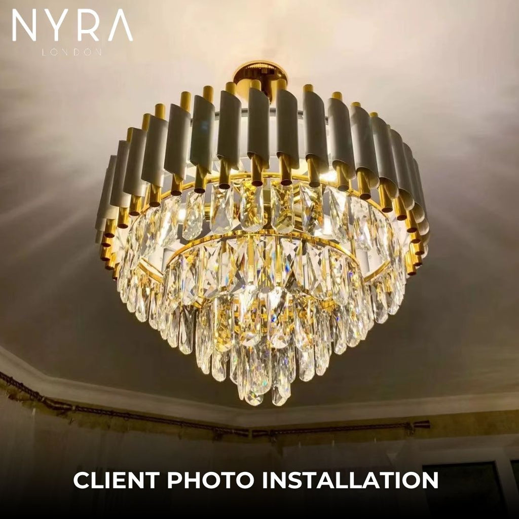 Aurelius Chandelier Collection with Adjustable Cords and Shade Options | Temsk