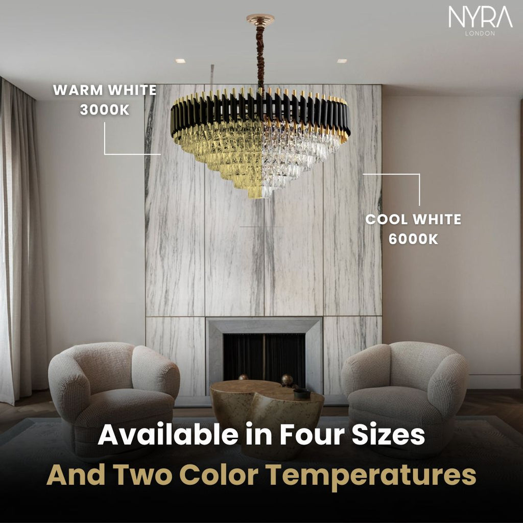 Aurelius Chandelier Collection with Adjustable Cords and Shade Options | Temsk