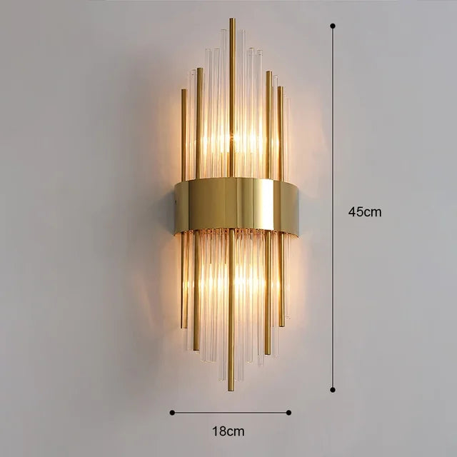 NobleGlow Radiant Wall Lamp For Stylish Home Interiors | Temsk