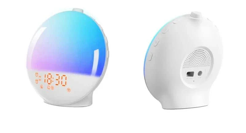 SunriseGlow Alarm Clock With Sunrise Simulation And Nature Sounds | Temsk