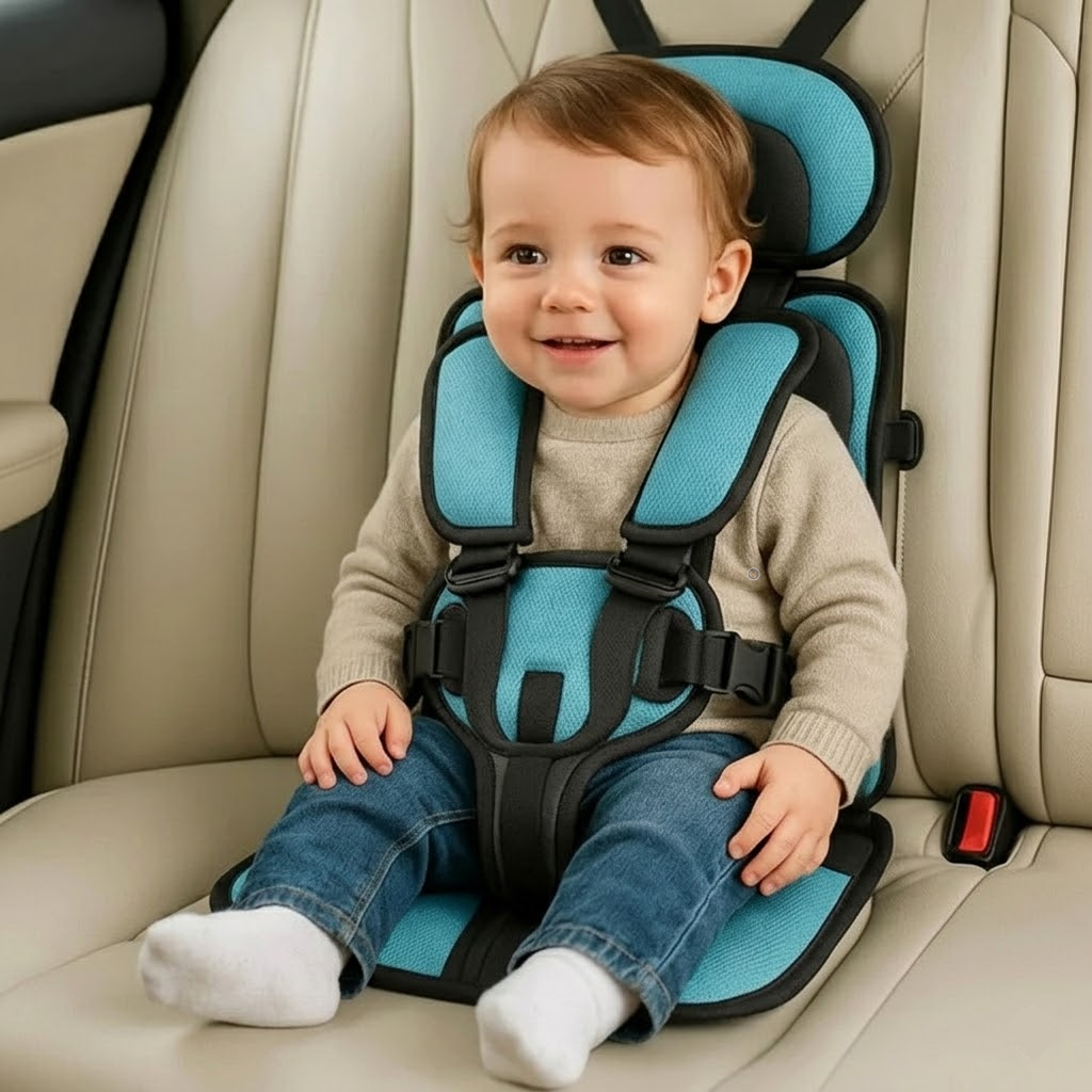 Kindersitz-Gurt-Reisebooster für unterwegs | Temsk