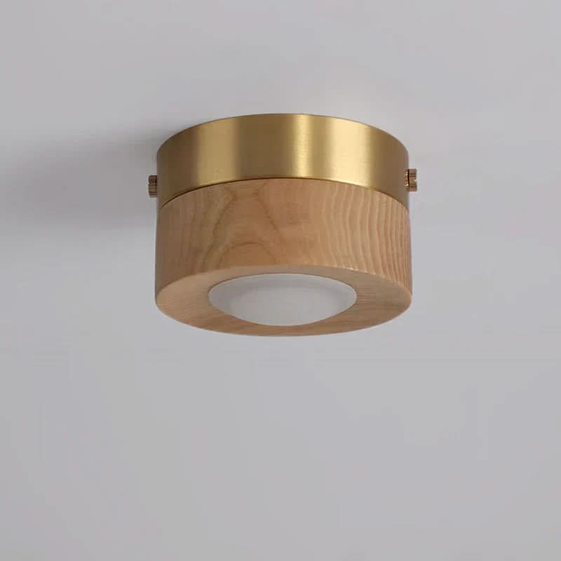 Walnut LED sufitowa lampa oszczędzająca energię | Temsk