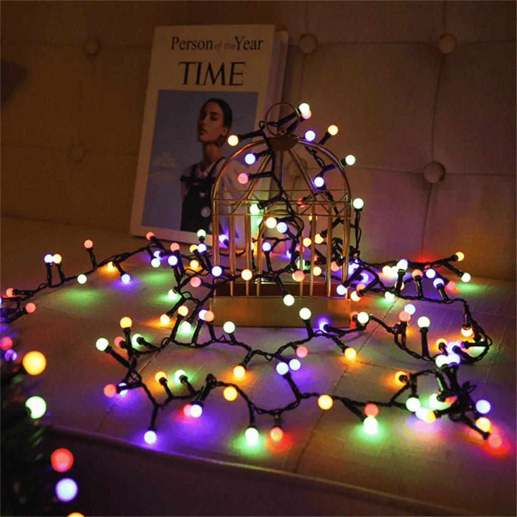 Luci a stringa LED da esterno LumaString con 8 modalità e design impermeabile IP68 | Temsk