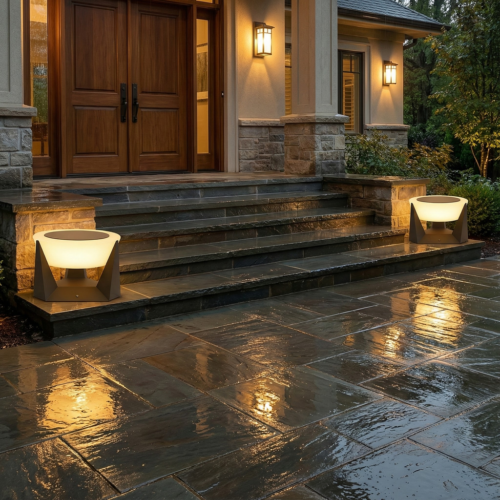 NovaLuxe Modern Elegant Solar Garden Outdoor Accent Light | Temsk
