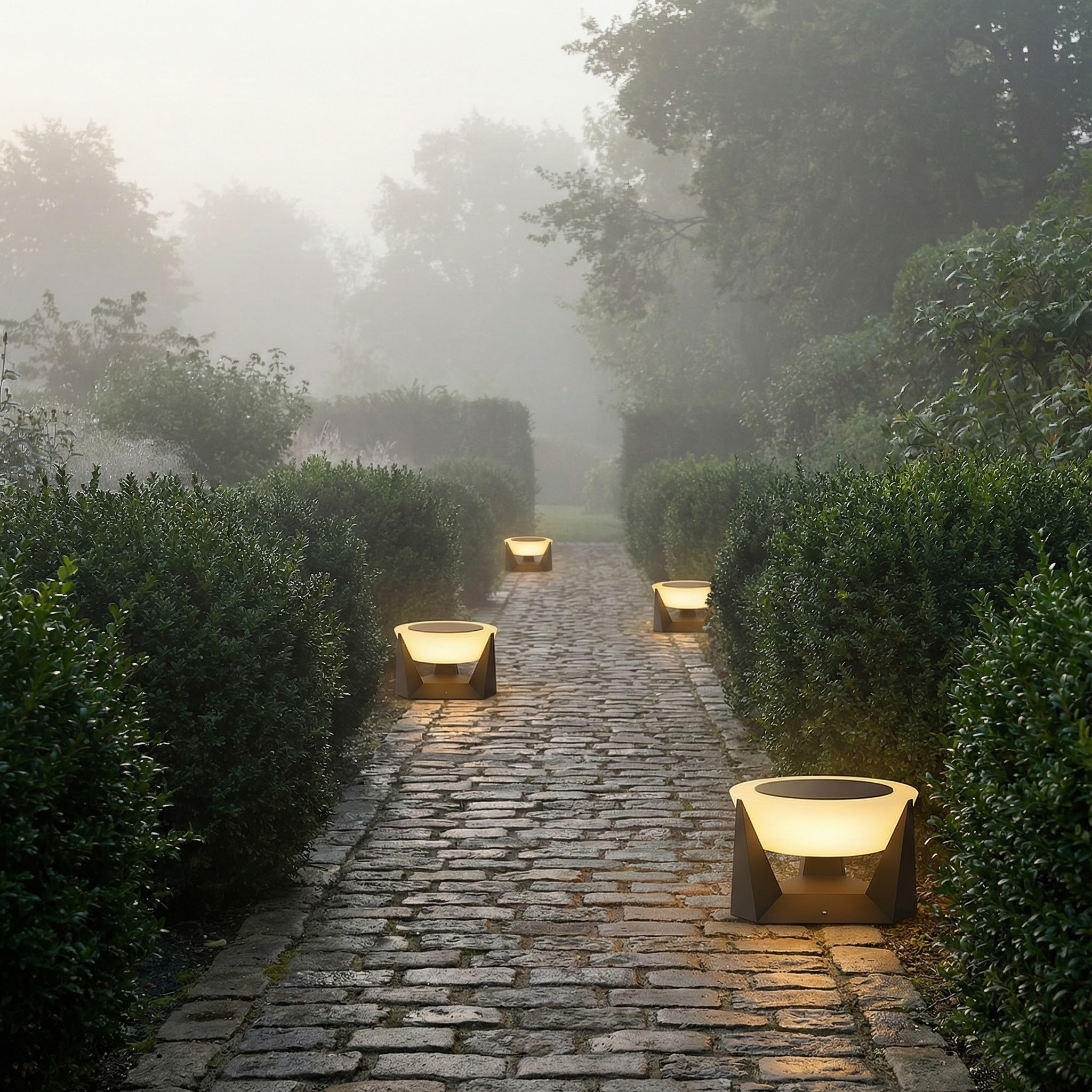 NovaLuxe Modern Elegant Solar Garden Outdoor Accent Light | Temsk