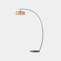 Arched Glass Floor Lamp For Modern Living Spaces And Ambience | Temsk