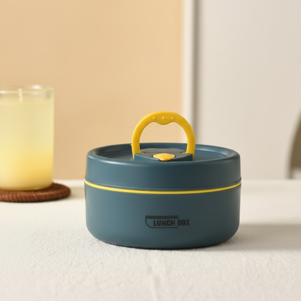 Edelstahl Isolierte Lunchbox mit auslaufsicherem Lebensmittelbehälter | Temsk