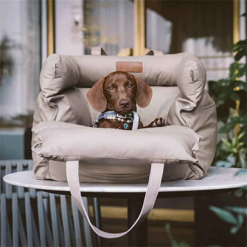Waterproof Dog Car Seat For Everyday Travel And Trips | Temsk