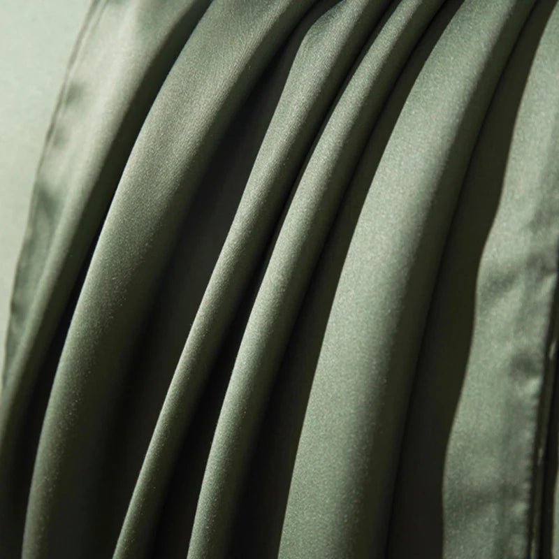 SilkHarbor Elegant Mulberry Silk Fitted Sheet With Deep Pocket | Temsk