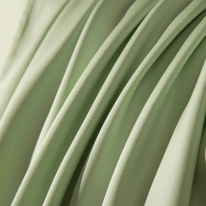 SilkHarbor Elegant Mulberry Silk Fitted Sheet With Deep Pocket | Temsk