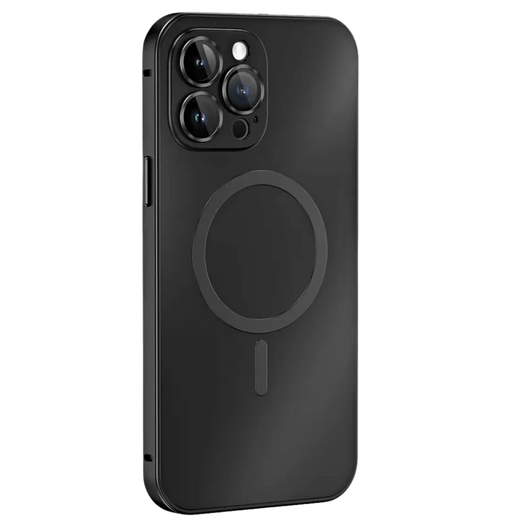 Custodia metallica magnetica sottile IronGuard per dispositivi iPhone | Temsk