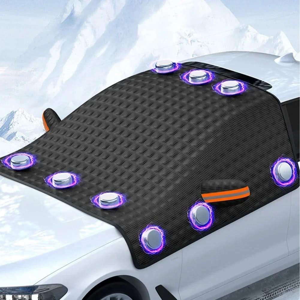 AeroShield Magnetic Frost-Resistant Car Cover With Heat-Reflective Design | Temsk