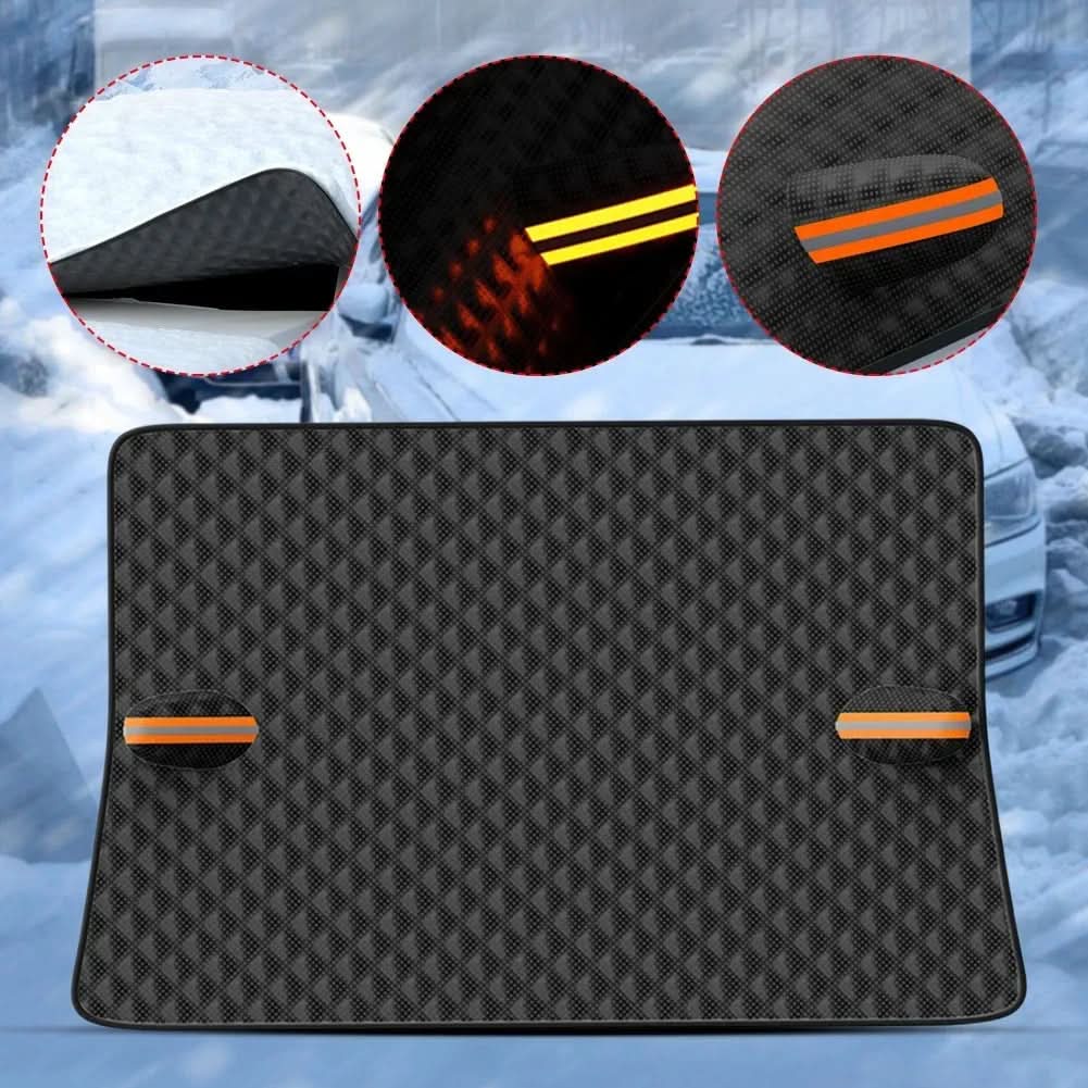 AeroShield Magnetic Frost-Resistant Car Cover With Heat-Reflective Design | Temsk
