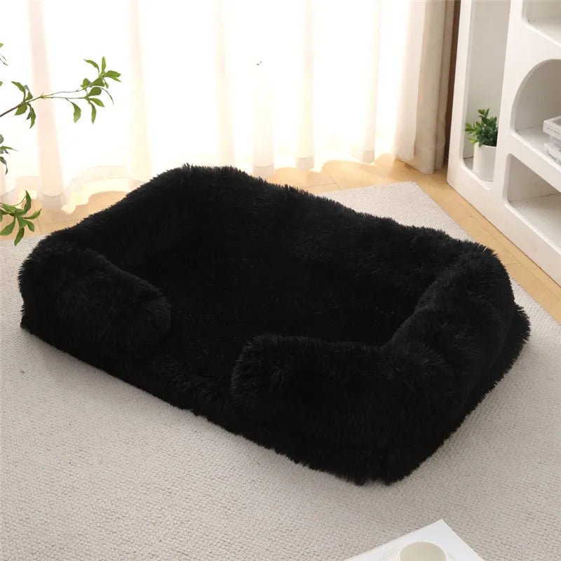 SnugNest Memory Foam Dog Bed With Plush Side Supports | Temsk
