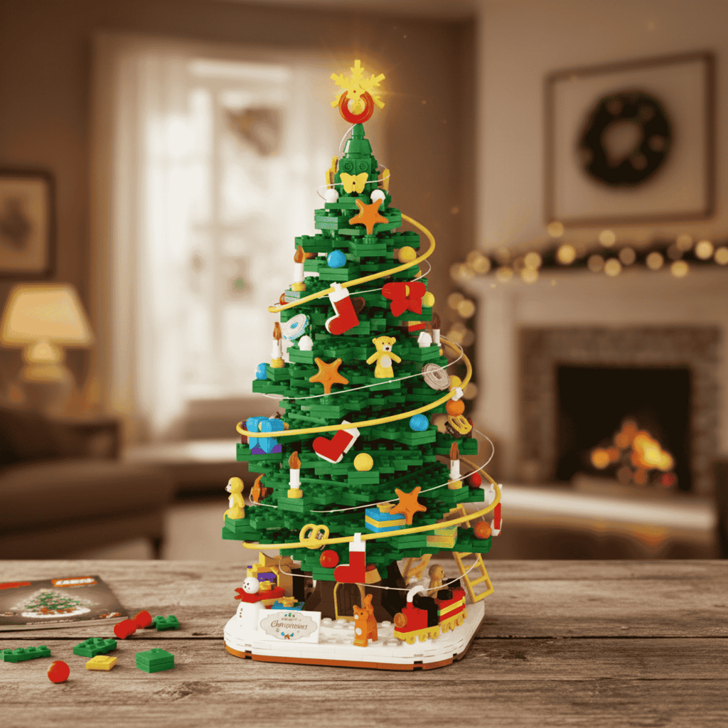 HolidaySpark 1102 Piece Christmas Advent Calendar For Creative Holiday Memories | Temsk