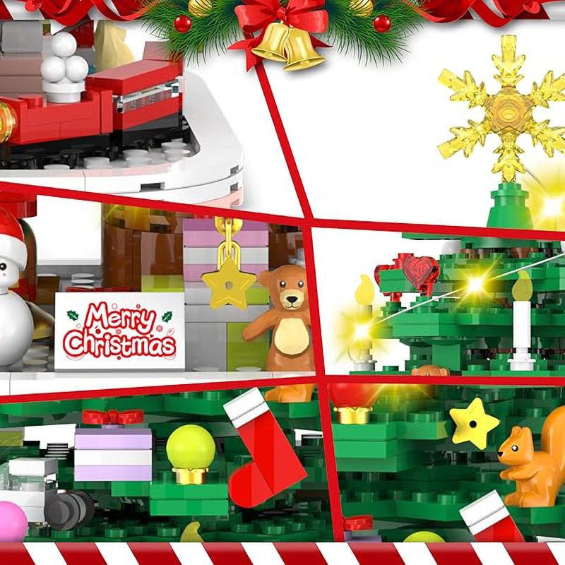 HolidaySpark 1102 Piece Christmas Advent Calendar For Creative Holiday Memories | Temsk
