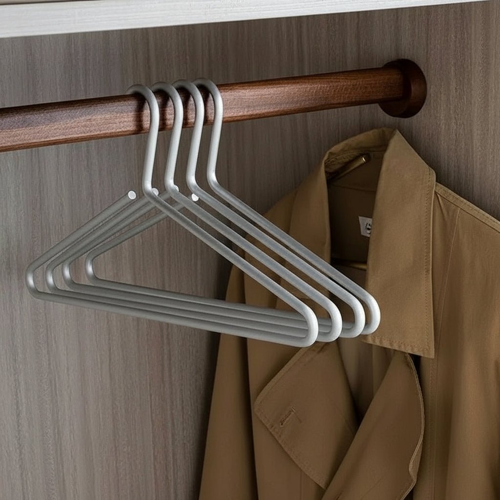 LustraHanger Elegant Gold And Silver Hanger Set For Neat Space Saving Home Wardrobes | Temsk
