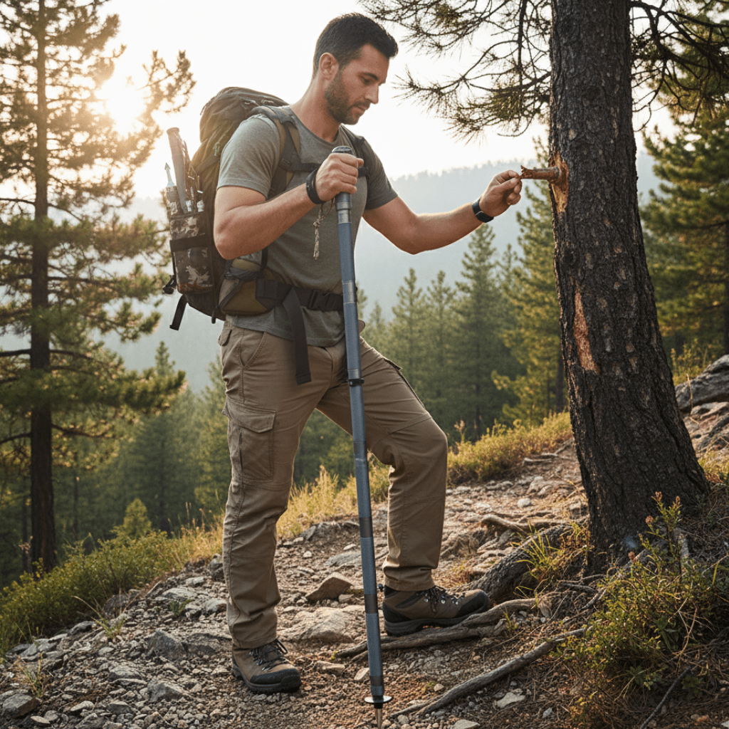 TrailForge robustní nerezové turistické hole | Temsk