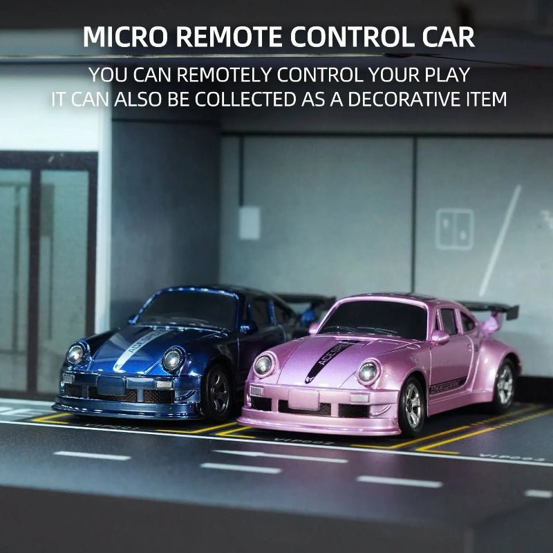 VoltBite 1:64 Mini Racing Car With 2.4 GHz Remote Control And Drift Tires | Temsk