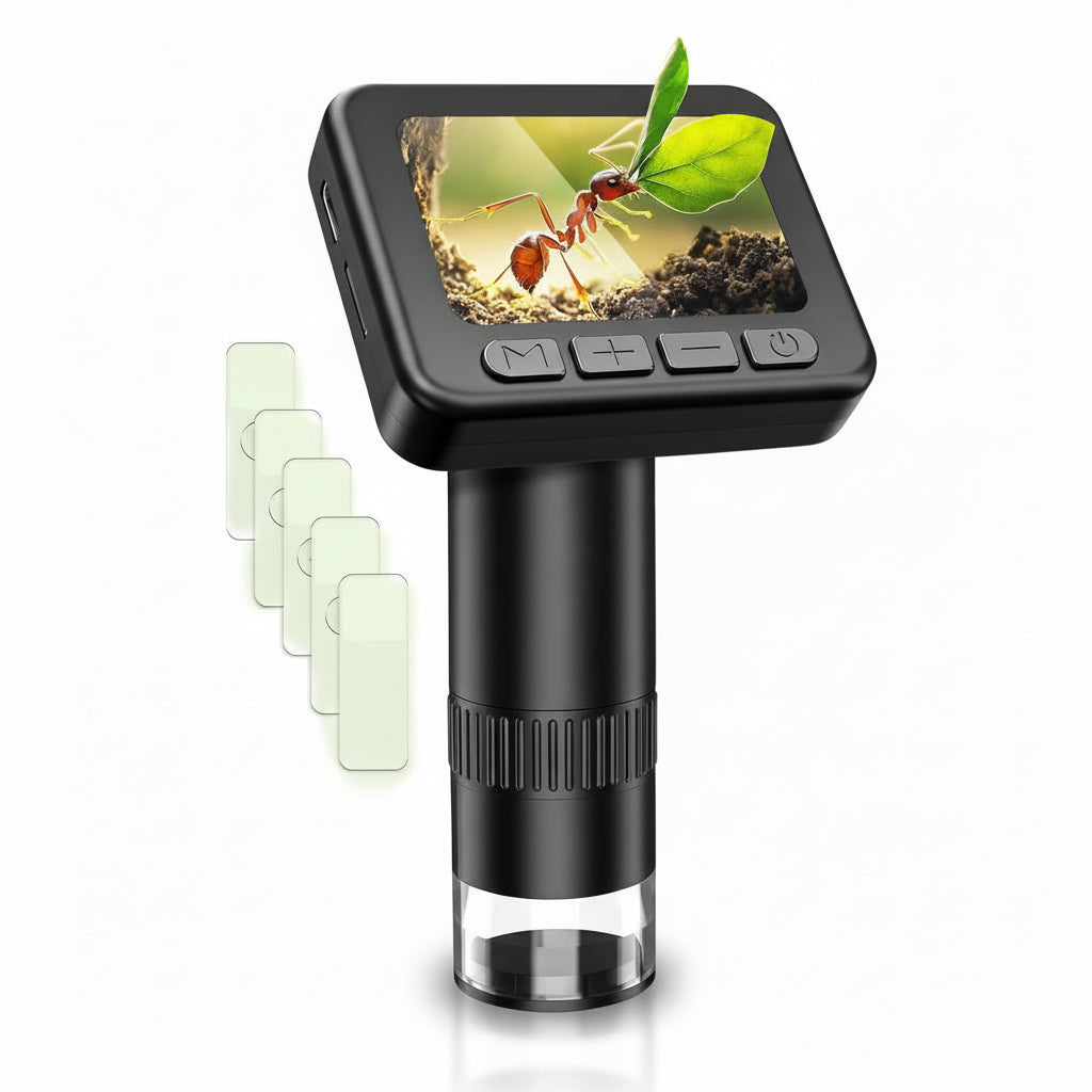 Portable Digital Microscope With HD Display For Science Learning | Temsk