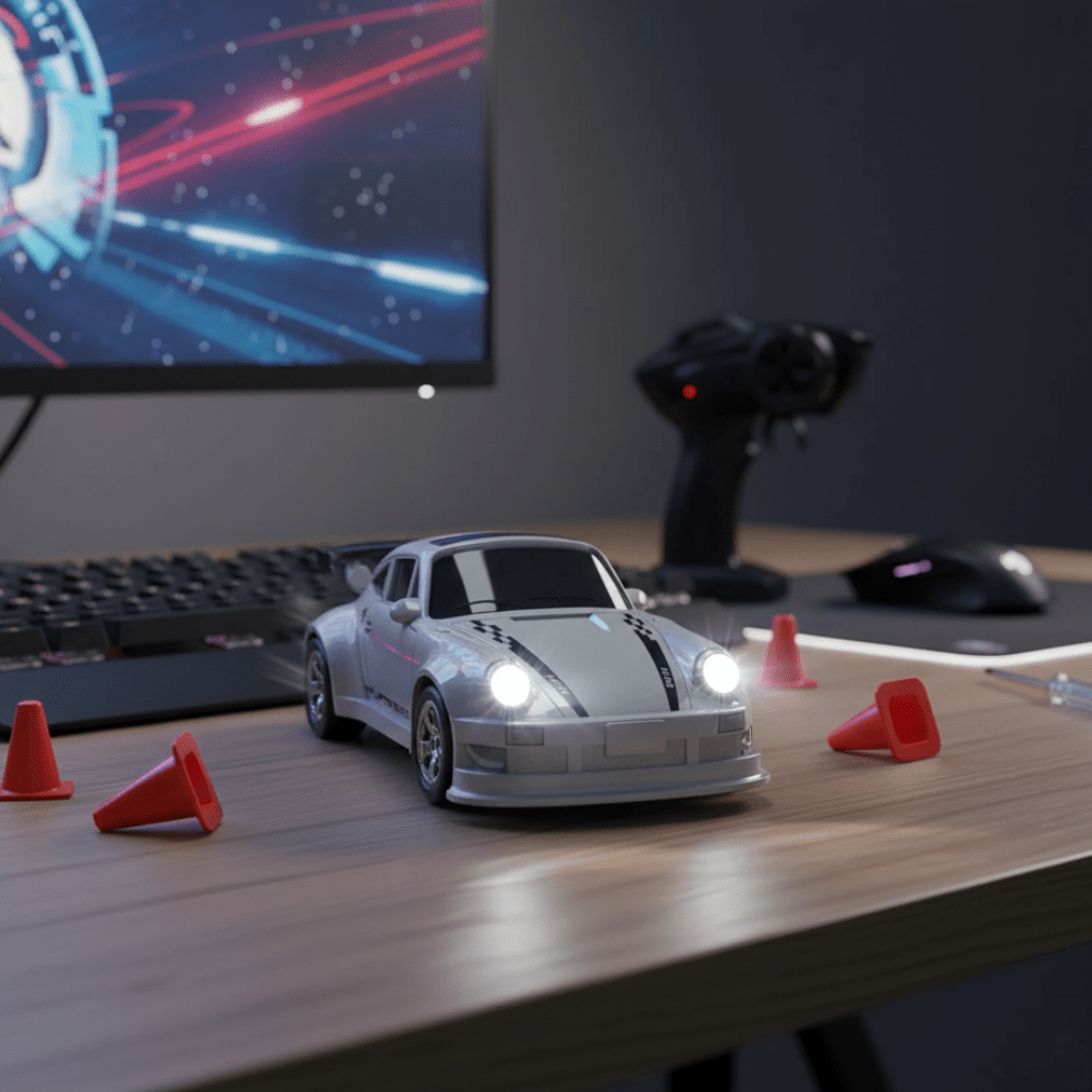 DriftX Nano 1:64 Remote Control Drift Car For Smooth Gliding | Temsk