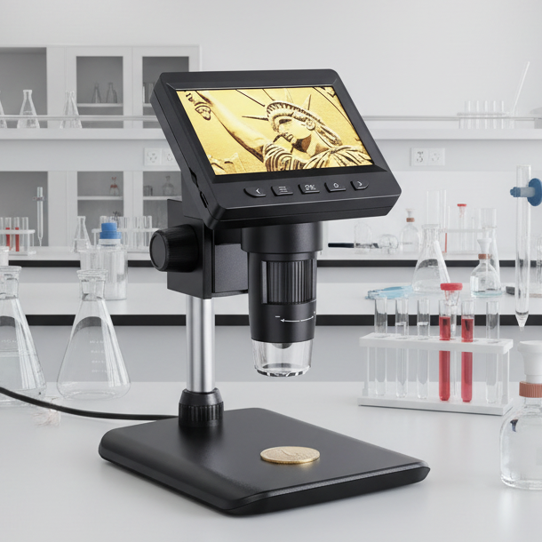 NovaScope HD Digital Microscope With Built In Display | Temsk