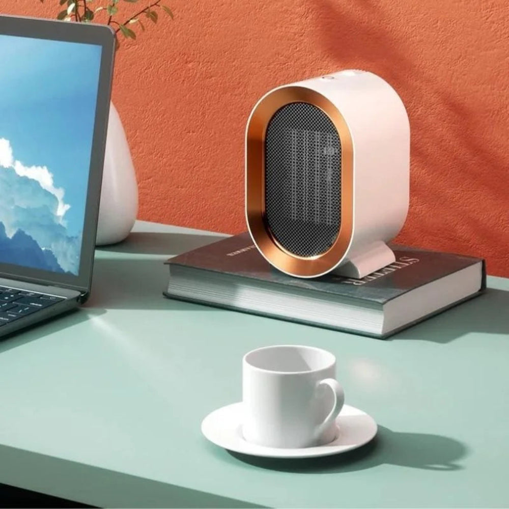 Portable Electric Space Heater With Adjustable Thermostat For Small Rooms | Temsk