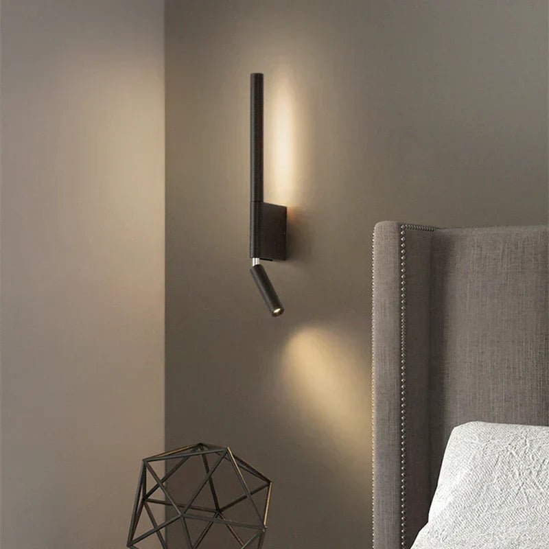 SerenGlow minimalistisk væglampe med varmt hvidt LED-lys | Temsk