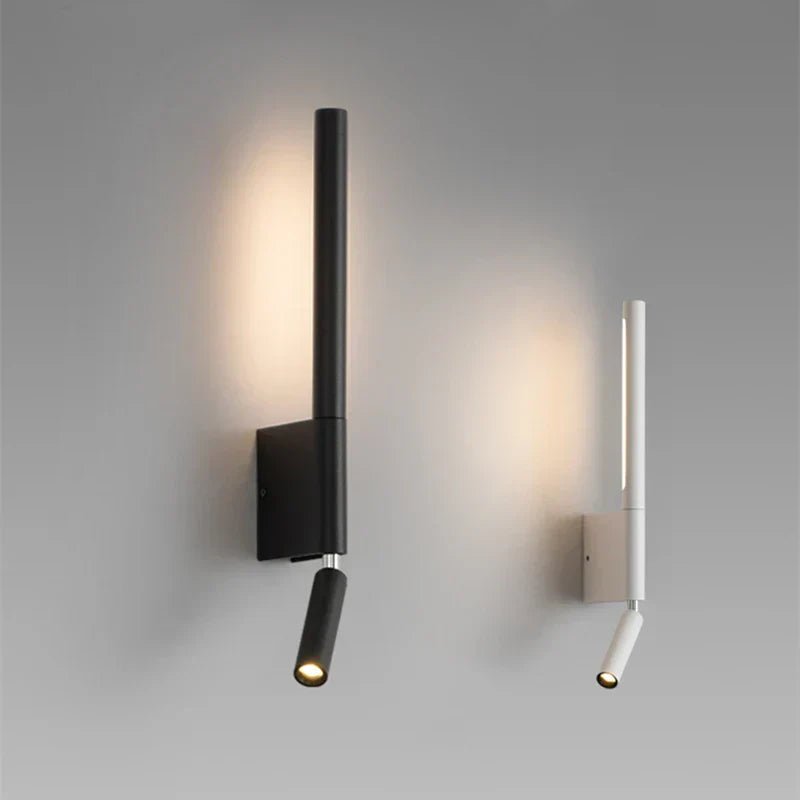 SerenGlow minimalistisk væglampe med varmt hvidt LED-lys | Temsk