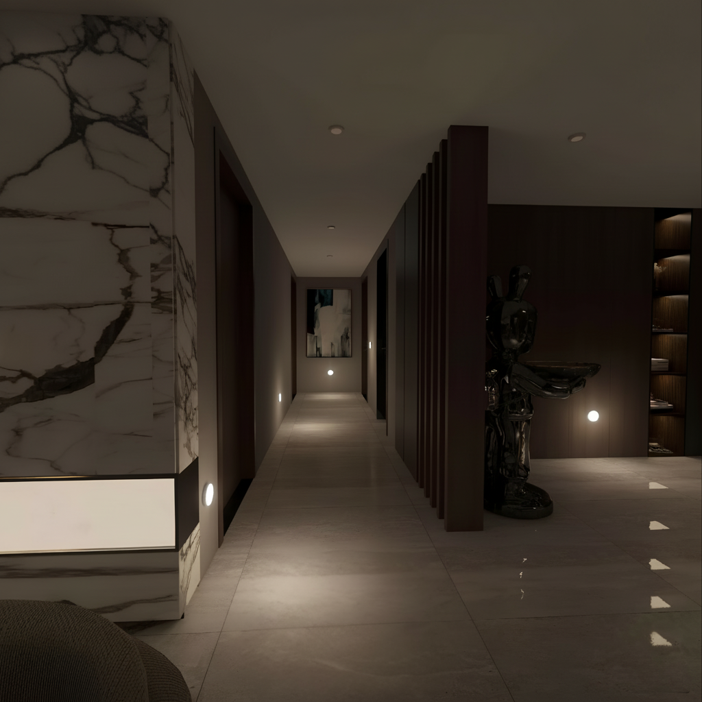 Wireless LED Motion Sensor Night Light For Hallways And Stairs | Temsk