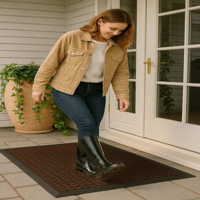 EntryGuard All-Weather Anti-Slip Floor Mat for Clean Floors | Temsk