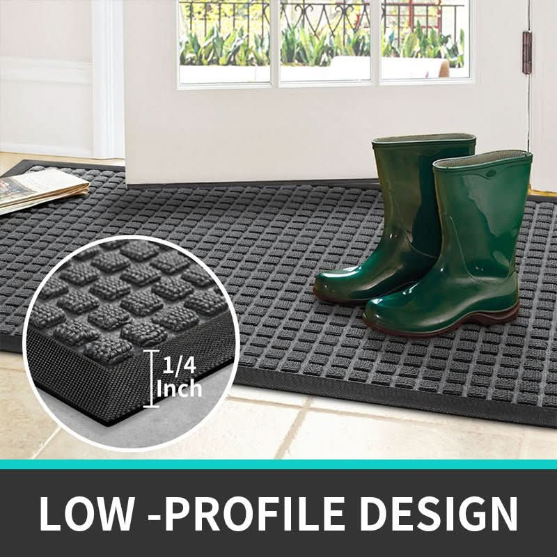 EntryGuard All-Weather Anti-Slip Floor Mat for Clean Floors | Temsk