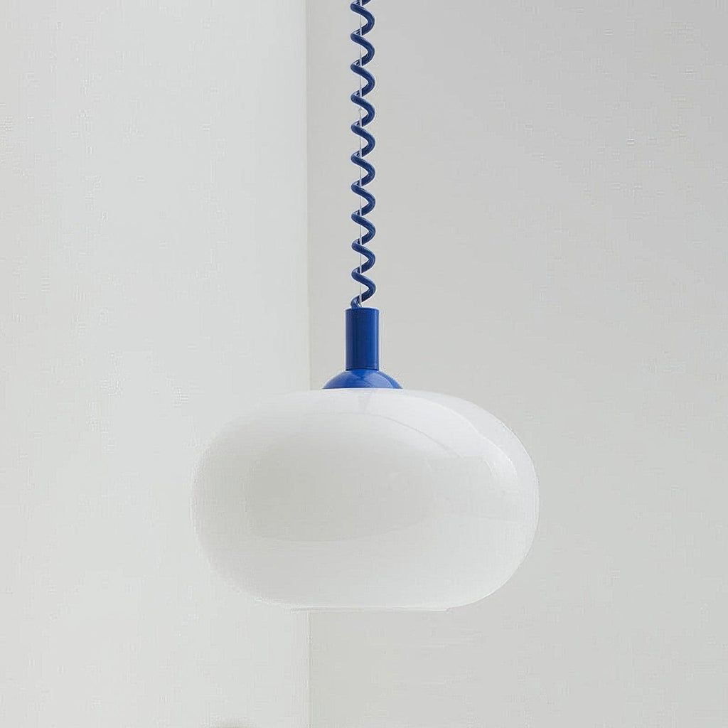 Celestra Macaron-Shaped Pendant Light With Soft Color Palette | Snurv | Temsk