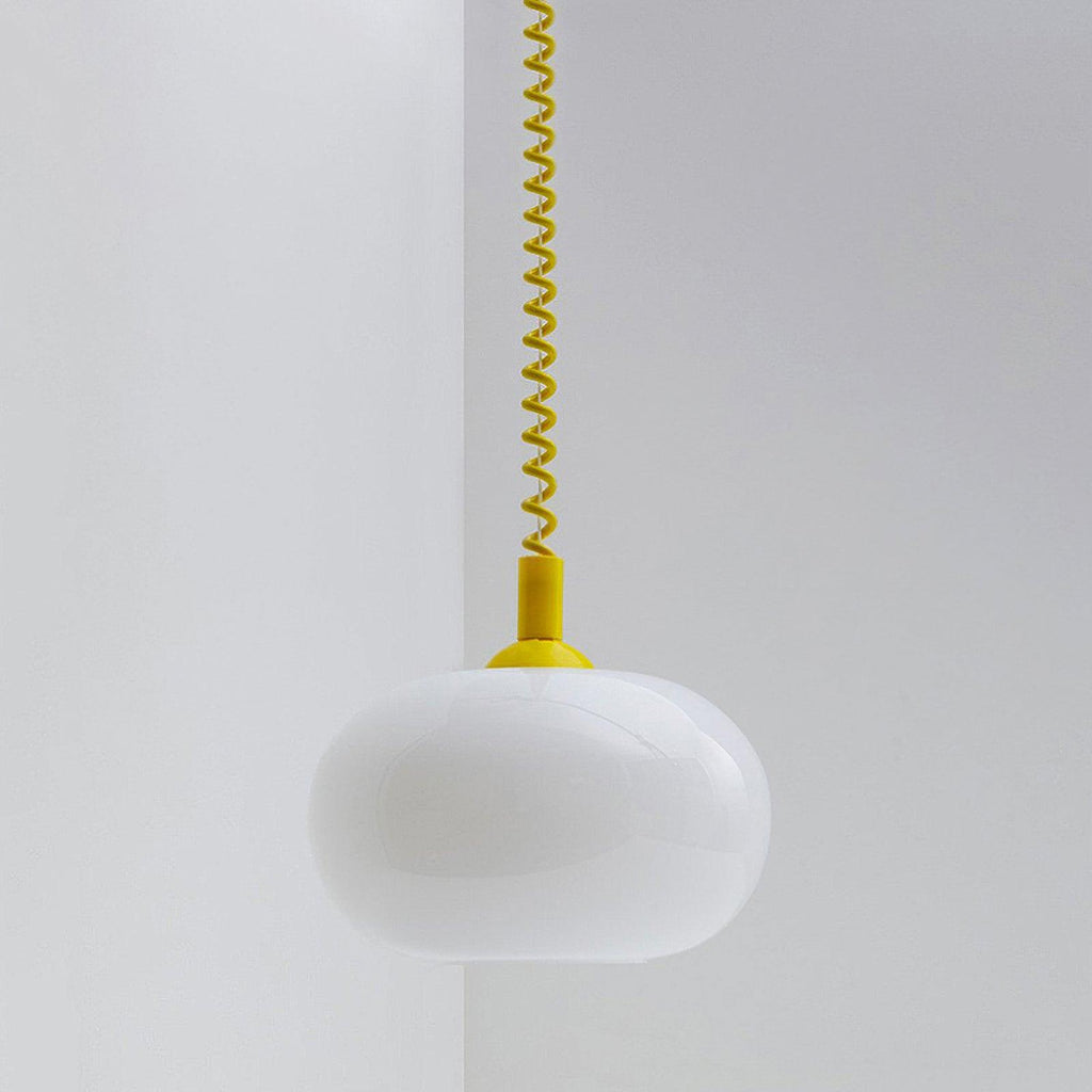 Celestra Macaron-Shaped Pendant Light With Soft Color Palette | Snurv | Temsk