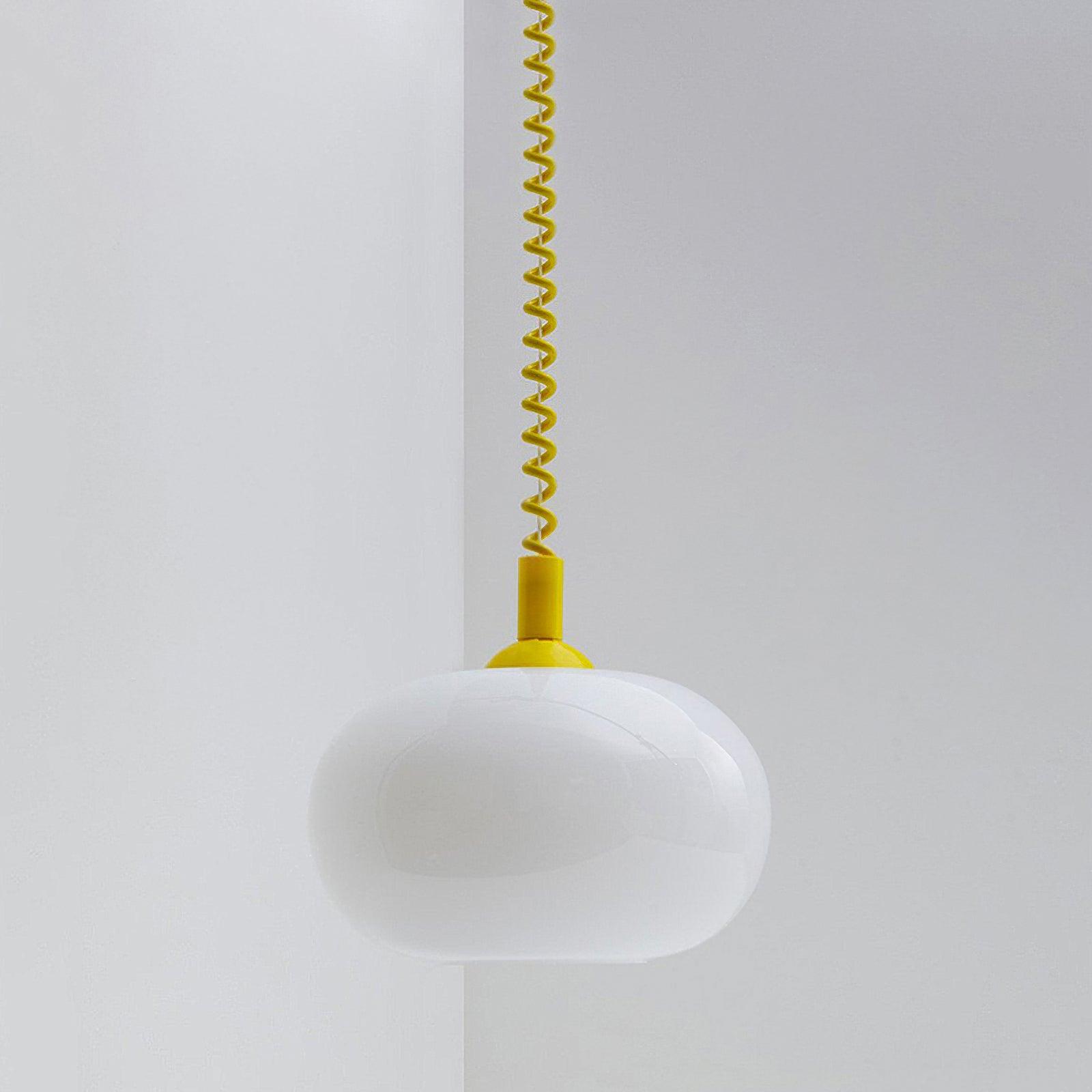 Celestra Macaron-Shaped Pendant Light With Soft Color Palette | Snurv | Temsk