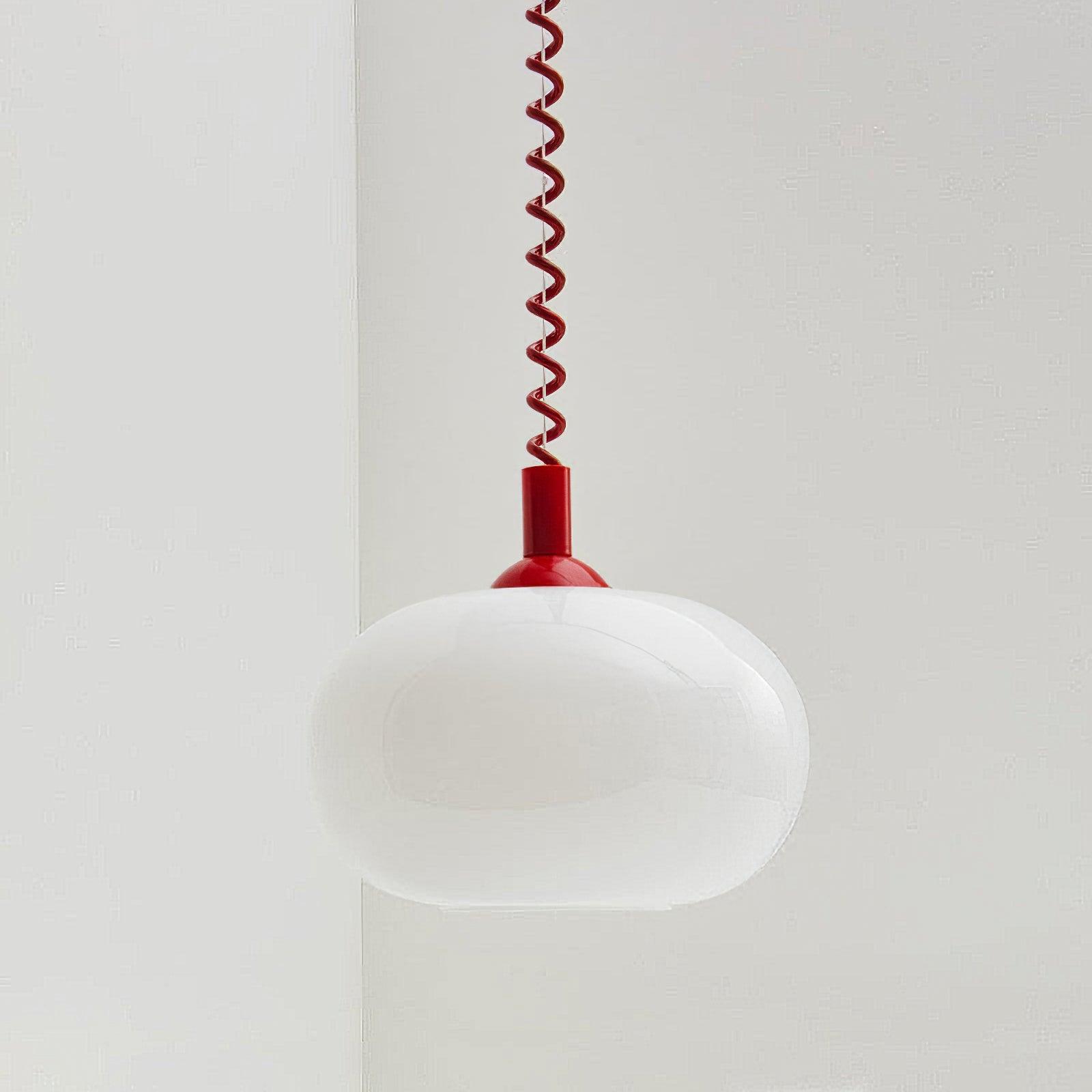 Celestra Macaron-Shaped Pendant Light With Soft Color Palette | Snurv | Temsk
