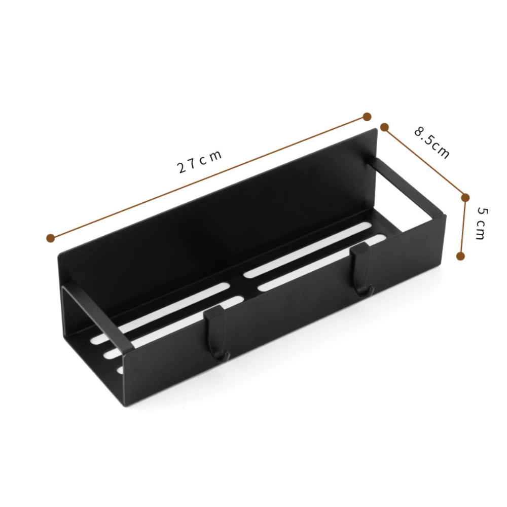 Magnetic Refrigerator Spice Rack, Slim Metal Wall Shelf For Easy Access | Temsk
