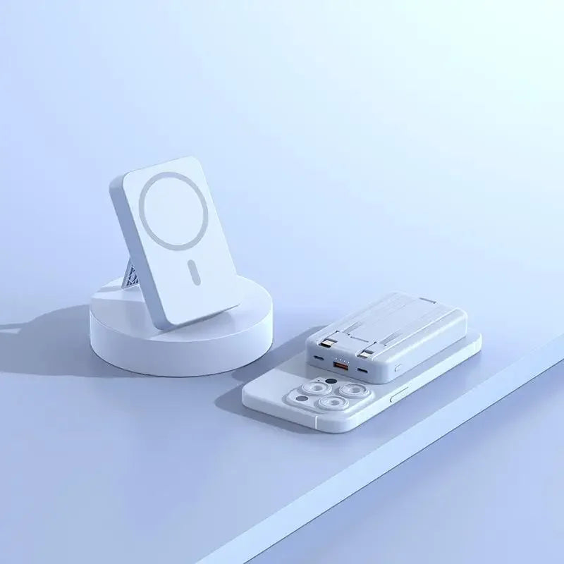 Magnetic Wireless Power Bank For Travel And Everyday Use | Temsk